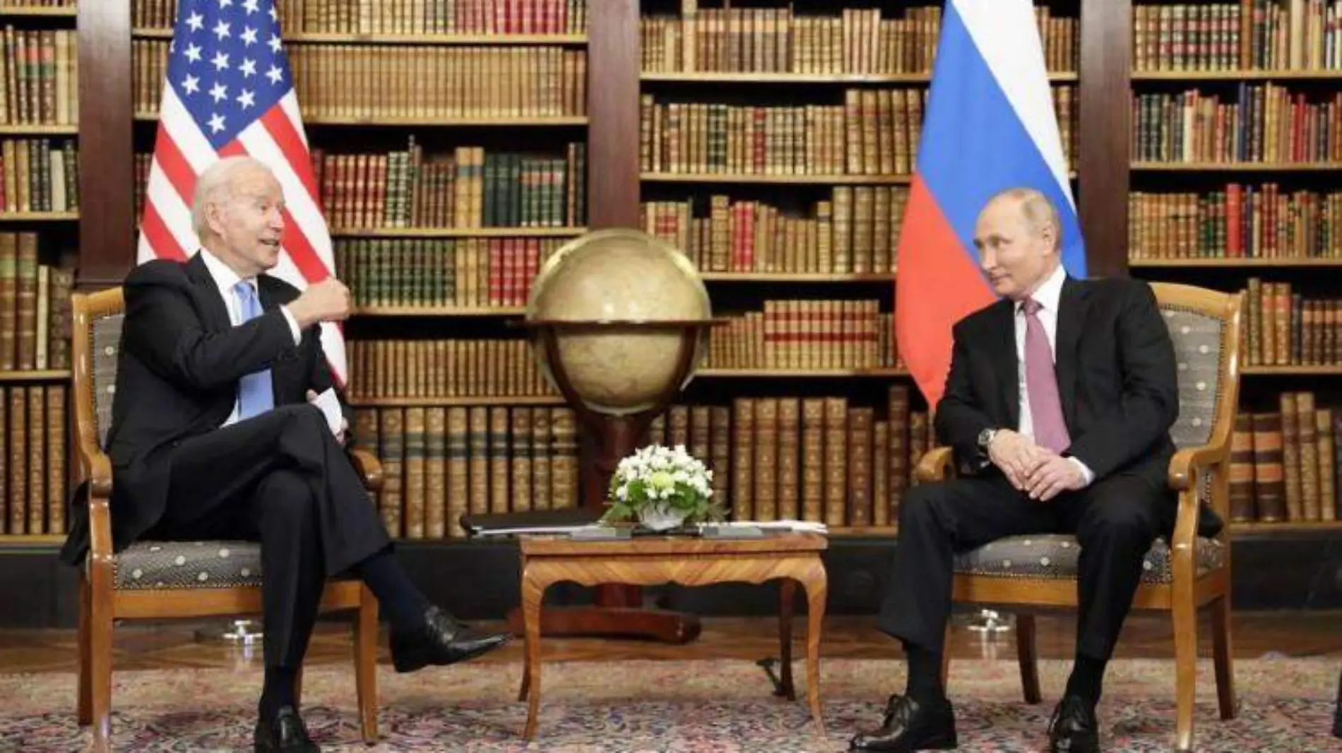 Charla entre Biden y Putin